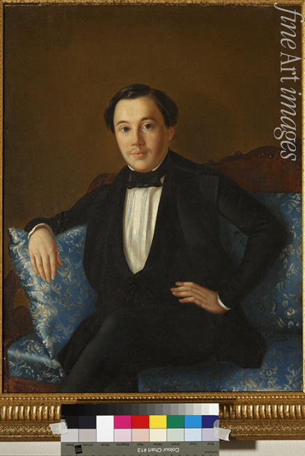 Schwede Robert - Porträt von Alexander Agejewitsch Abasa  (1821-1895)