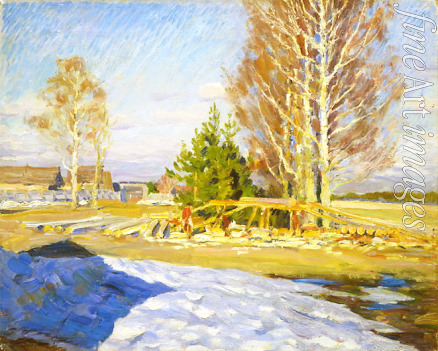 Vinogradov Sergei Arsenyevich - Spring landscape