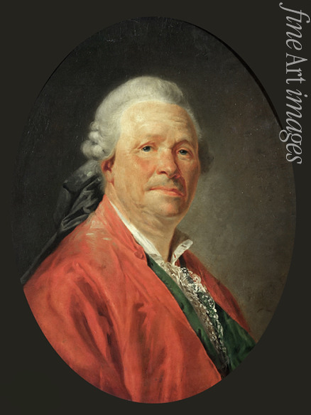 Aubry Etienne - Portrait of the composer Christoph Willibald Ritter von Gluck (1714-1787)