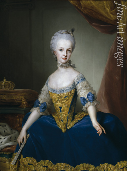 Mengs Anton Raphael - Erzherzogin Maria Josepha von Österreich (1751-1767)