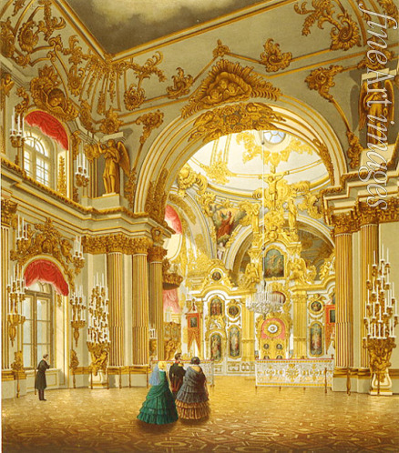 Sadovnikov Vasily Semyonovich - The Grand Church of the Winter Palace in St. Petersburg