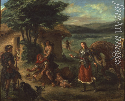 Delacroix Eugène - Erminia and the Shepherds