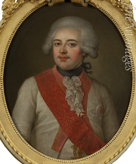 Pasch Ulrika Fredrika - Porträt von Friedrich Eugen (1732-1797), Herzog von Württemberg