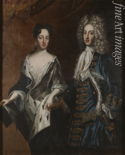 Krafft David von - Frederick IV (1671-1702), Duke of Holstein-Gottorp and Duchess Hedvig Sophia (1681-1708)