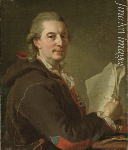 Pasch Lorenz the Younger - Portrait of Fredrik Henrik af Chapman (1721-1808)