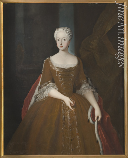 Anonymous - Portrait of Princess Friederike Luise of Prussia (1714-1784), Margravine of Brandenburg-Ansbach