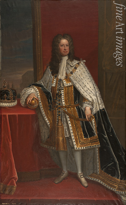 Kneller Sir Gotfrey - Portrait of George I of Great Britain