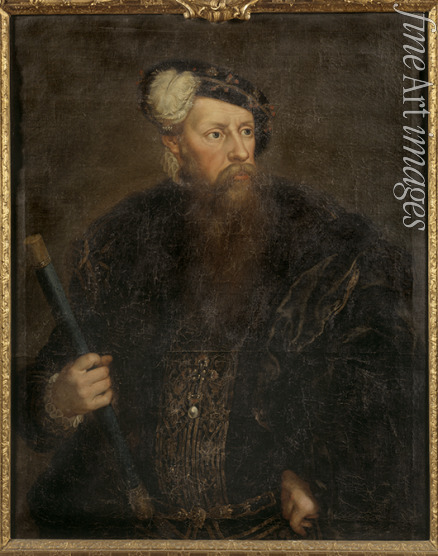 Pasch Lorenz the Younger - Portrait of the King Gustav I of Sweden (1496-1560)
