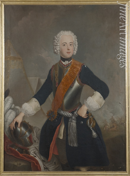 Unbekannter Künstler - Porträt von Prinz Heinrich von Preußen (1726-1802)
