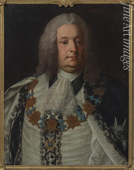Fjellström Per Ericsson - Porträt von Graf Herman Cedercreutz (1684-1754)