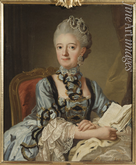 Pasch Lorenz der Jüngere - Porträt von Luise Ulrike von Preußen (1720-1782), Königin von Schweden