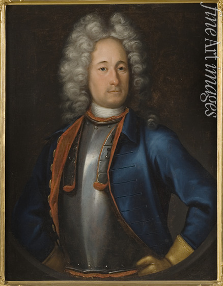 Wedekind Johann-Heinrich - Portrait of the Admiral Olof Strömstierna (1664-1730)