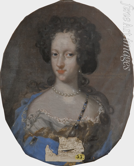 Krafft David von - Portrait of Princess Sophie Amalie of Holstein-Gottorp (1670-1710), Duchess of Brunswick-Lüneburg