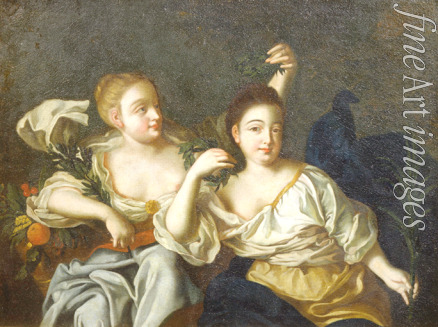 Anonymous - Portrait of the Daughters of Emperor Peter the Great
