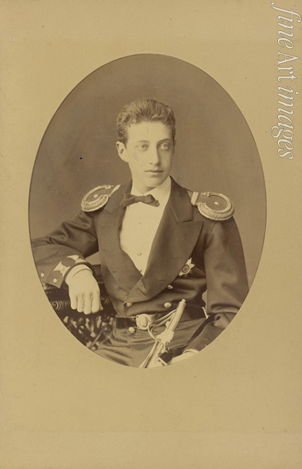 Bergamasco Charles (Karl) - Porträt des Großfürsten Konstantin Konstantinowitsch von Russland (1858-1915)