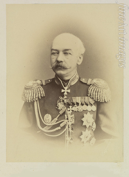 Bergamasco Charles (Karl) - Portrait of General Konstantin Petrovich von Kaufman (1818-1882)