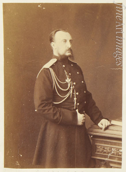 Bergamasco Charles (Karl) - Portrait of Grand Duke Nicholas Nikolaevich (the Elder) of Russia (1831-1891)
