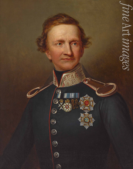 Stieler Joseph Karl - Portrait of Ludwig I of Bavaria (1786-1868)