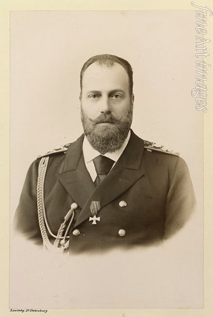 Levitsky Sergei Lvovich - Portrait of Grand Duke Alexei Alexandrovich of Russia (1850-1908)