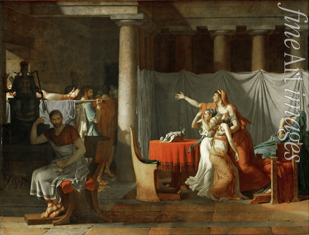David Jacques Louis - The Lictors Bring to Brutus the Bodies of His Sons