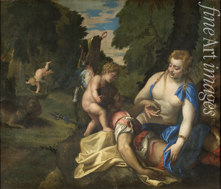 Veronese Paolo - Venus trauert um Adonis