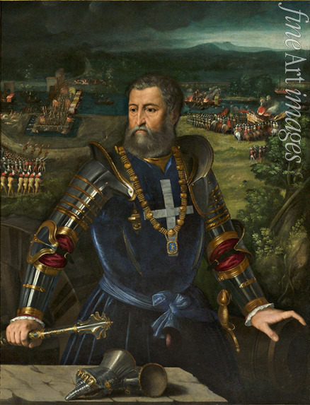 Dossi Battista - Porträt von Herzog Alfonso I. d'Este (1476-1534)