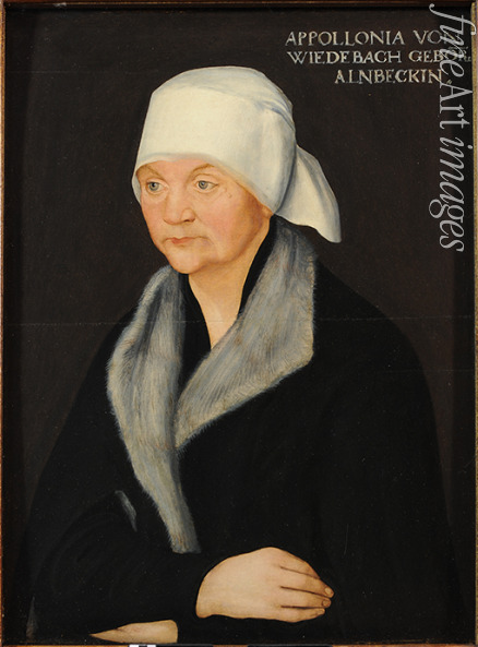 Cranach Lucas the Elder - Portrait of Apollonia von Wiedebach
