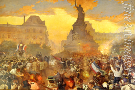 Bakst Léon - Carnival in honour of Admiral Avellan on October 5, 1893 in Paris