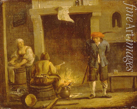 Teniers David der Jüngere - Am Ofen