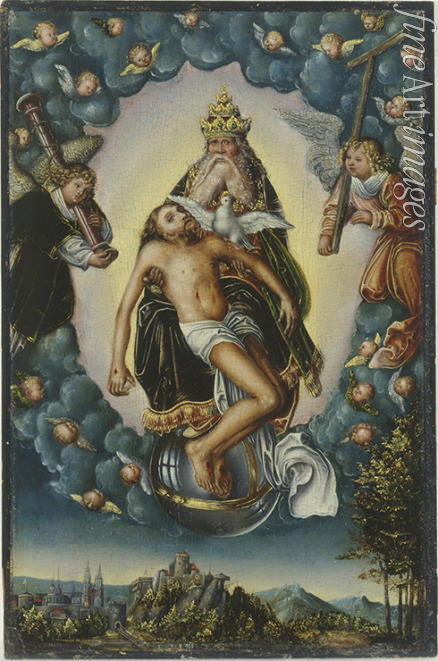 Cranach Lucas the Elder - The Holy Trinity
