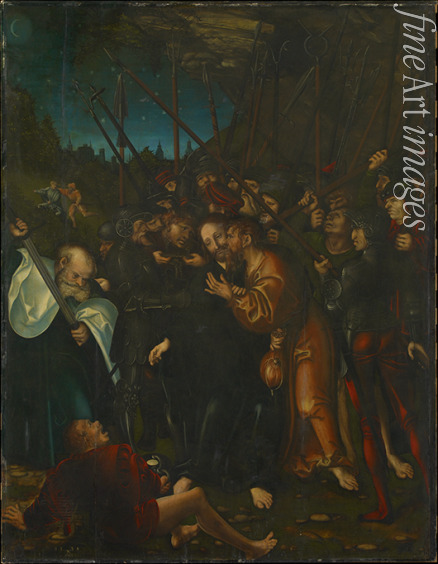 Cranach Lucas the Elder - The Arrest of Christ