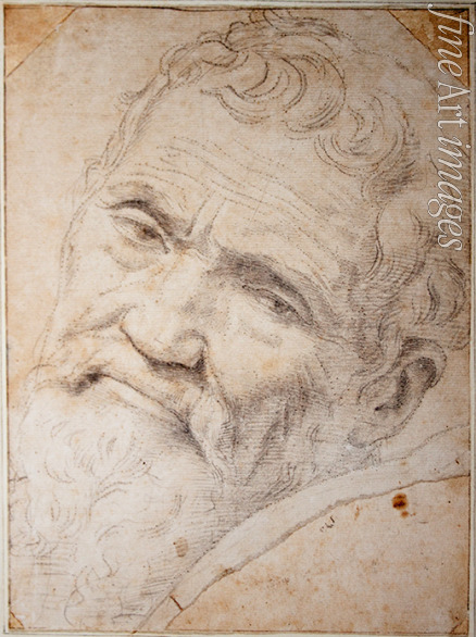 Daniele da Volterra - Porträt von Michelangelo Buonarroti (1475-1564)