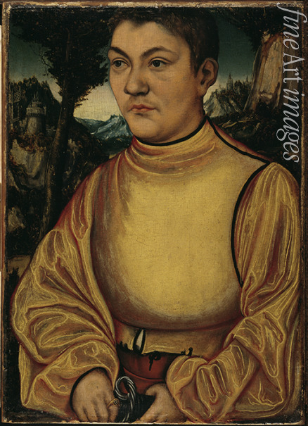 Cranach Lucas der Ältere - Bildnis eines anhaltischen Prinzen (Porträt von Johann IV. von Anhalt-Zerbst (1504-1551)