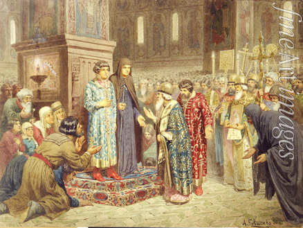 Kivshenko Alexei Danilovich - The Election of Michail Romanov to the Tsar on 14 March 1613