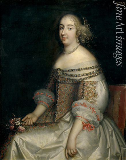Beaubrun Charles - Portrait of Anne Marie Louise d'Orléans (1627-1693), Duchess of Montpensier