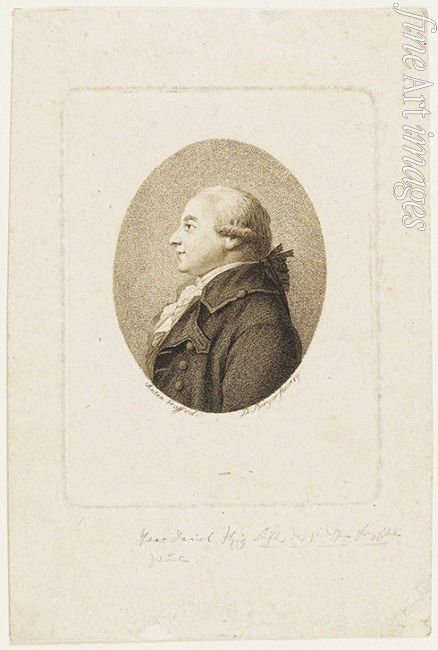 Berger Gottfried Daniel - Portrait of Isaac Daniel Itzig (1723-1799)