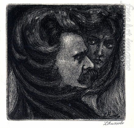 Russolo Luigi - Self-Portrait (as Nietzsche)