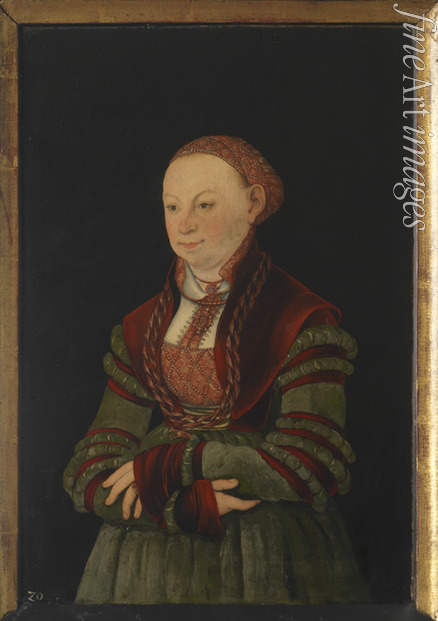 Cranach Lucas der Ältere - Bildnis Frau von Schleinitz (?)