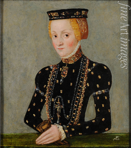 Cranach Lucas der Jüngere - Porträt von Katharina Jagiellonica (1526-1583)