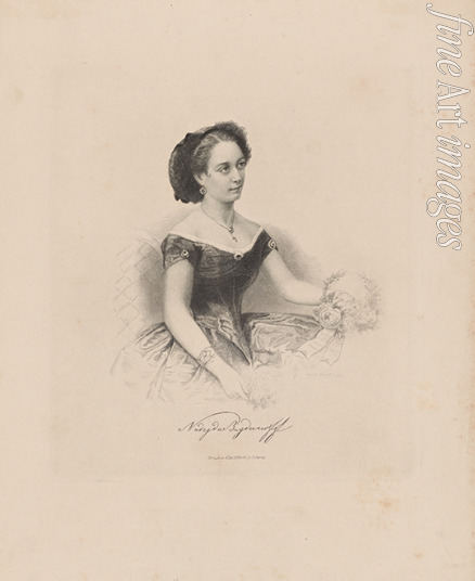 Hüssener Auguste - Primaballerina Nadeschda Konstantinowna Bogdanowa (1836-1897)