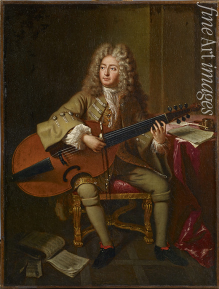 Bouys André - Portrait of the composer Marin Marais (1656-1728)