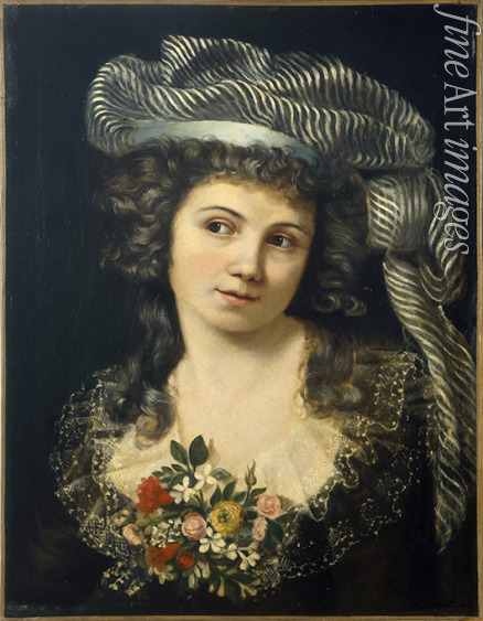 Courbet Gustave - Bildnis einer jungen Dame