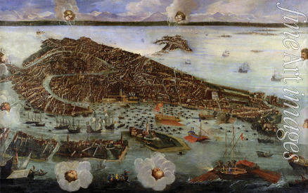 Heintz Joseph der Jüngere - Perspektivkarte von Venedig