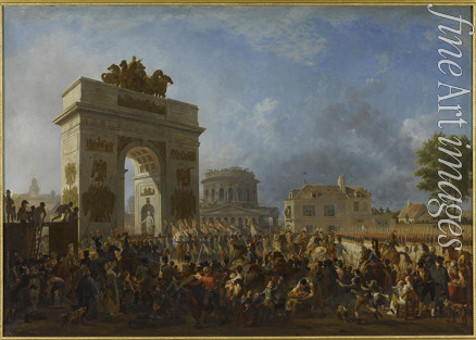 Taunay Nicolas Antoine - Entry of the Imperial Guard into Paris at the Barrière de Pantin, 25 November 1807