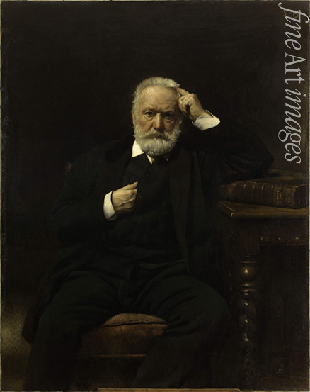 Saubès Daniel - Porträt von Victor Hugo