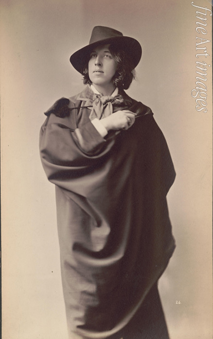 Sarony Napoleon - Portrait of Oscar Wilde (1854-1900)