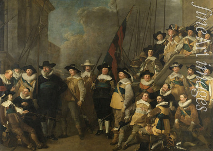 Backer Jacob Adriaensz. - Officers and other Marksmen of the V District in Amsterdam Led by Captain Cornelis de Graeff and Lieutenant Hendrick Lauwrensz