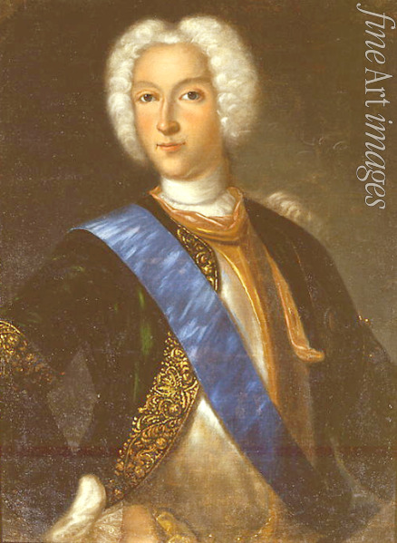 Wedekind Johann-Heinrich - Porträt des Zaren Peter II. von Russland (1715-1730)
