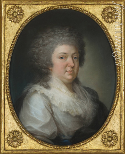 Schröder Johann Heinrich - Portrait of Friederike Charlotte Louise Riedesel Freifrau zu Eisenbach (1746-1808)