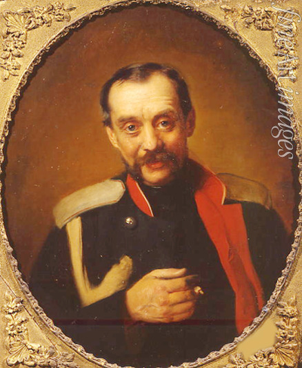 Makowski Konstantin Jegorowitsch - Porträt des Komponisten César Cui (1835-1918)